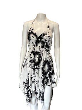 Advance Floral Flowy Beach Dress Small